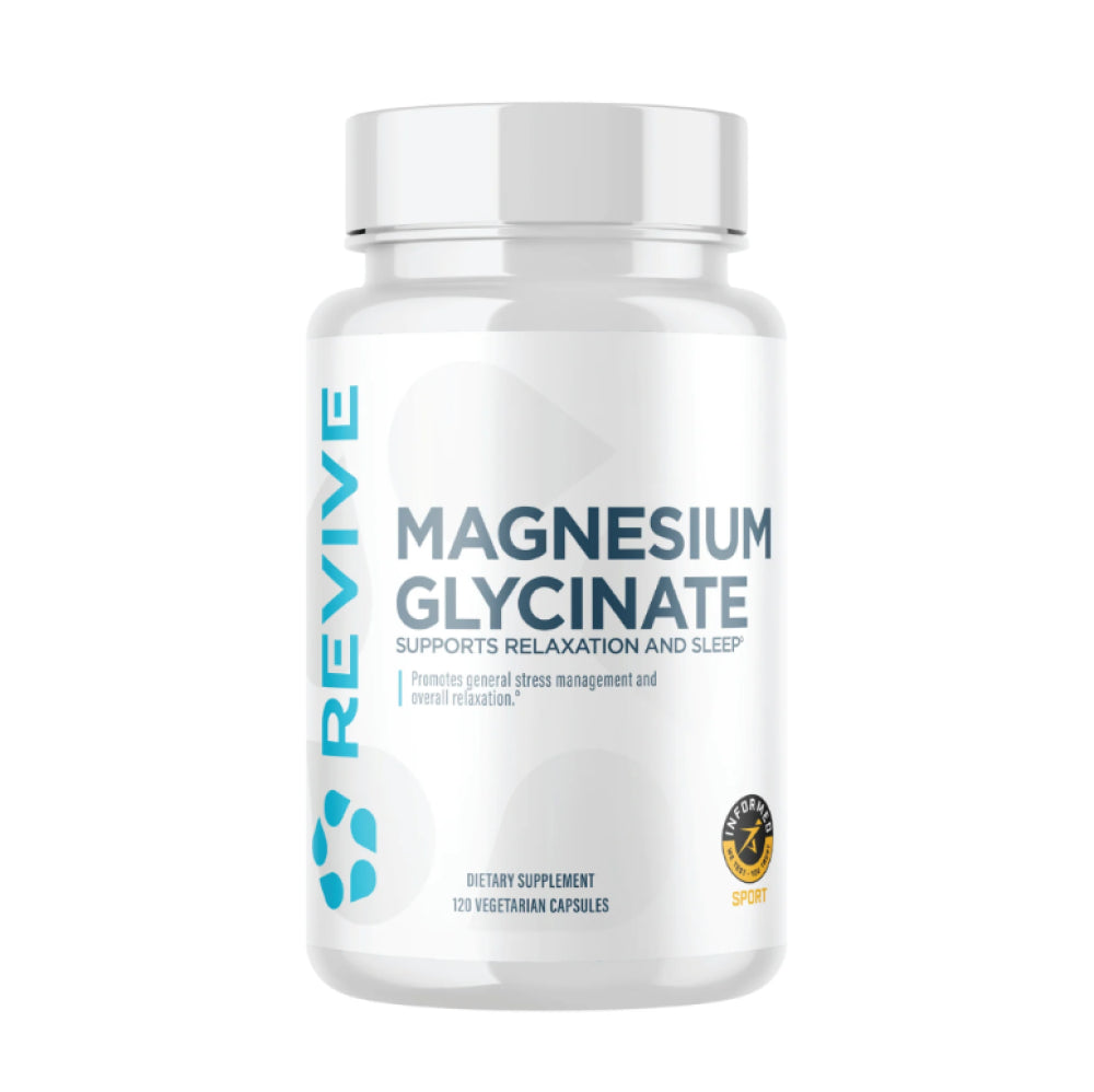 REVIVE MAGNESIUM GLYCINATE (120 VEGETARIAN CAPSULES)