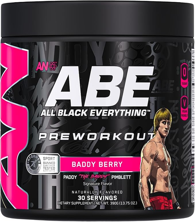 ABE All Black Everything Ultimate Pre Workout (30 SERVINGS)