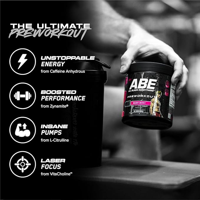 ABE All Black Everything Ultimate Pre Workout (30 SERVINGS)