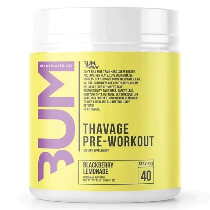 CBUM THAVAGE PRE-WORKOUT