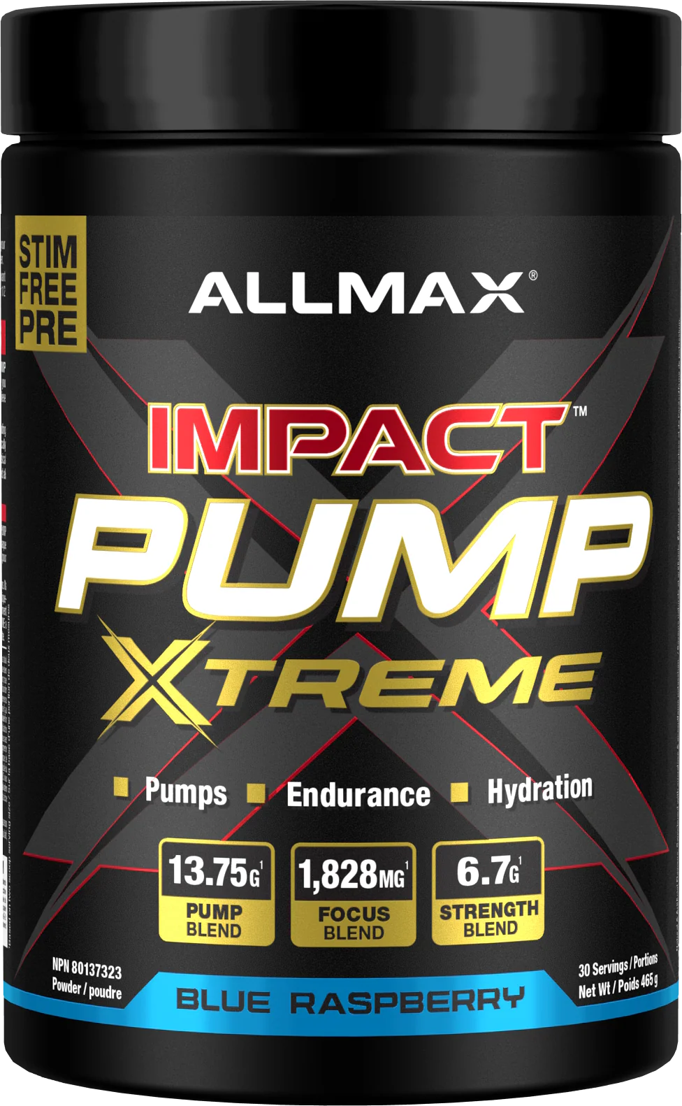 ALLMAX IMPACT PUMP XTREME (STIM FREE)