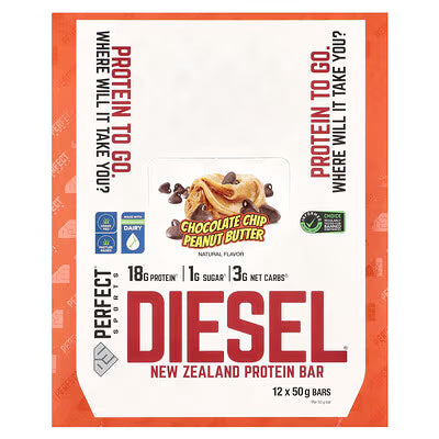 DIESEL PROTEIN BAR (PACK OF 12 X 50G)