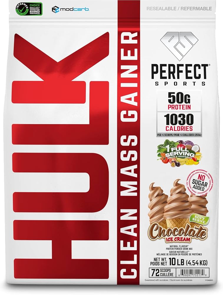 PERFECT SPORTS HULK CLEAN MASS GAINER 10LB