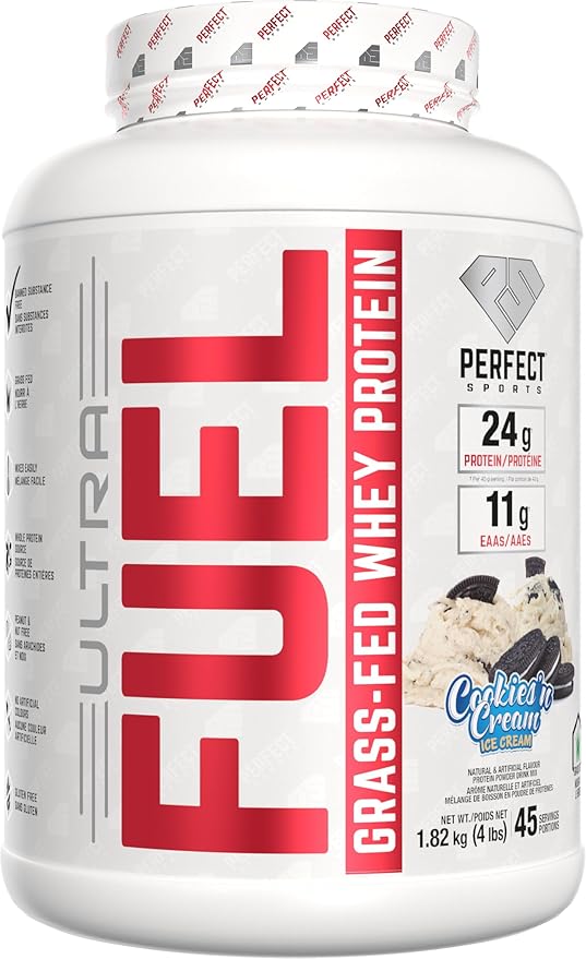 PERFECT Sports, Ultra Fuel, Grass-Fed Whey Protein 4LBS