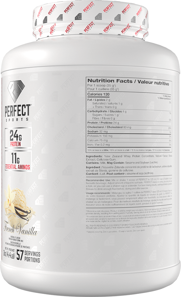 Perfect Sports Perfect New Zealand Whey Protein 4.4LBS