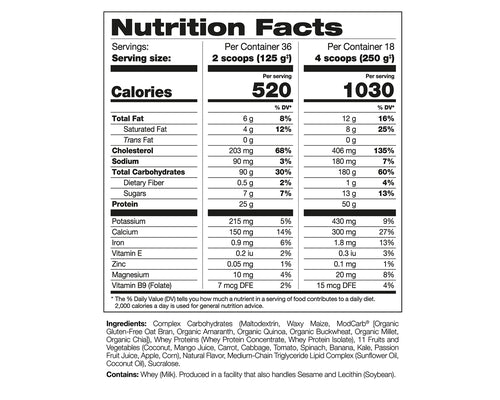 PERFECT SPORTS HULK CLEAN MASS GAINER 3LB