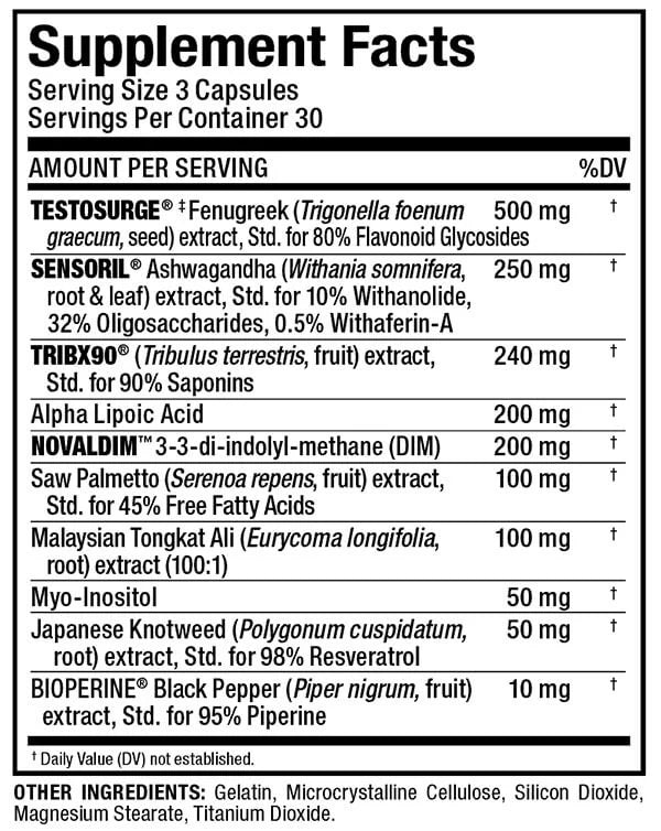 ALLMAX TESTOFX (90CAPSULES)