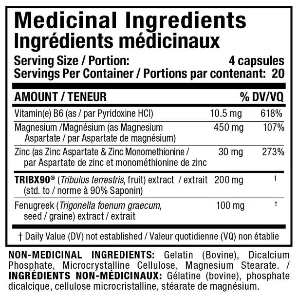 Testofx Label ALLMAX TESTOFX SPORT (80 CAPSULES) – Punjab Roots Supplement Store