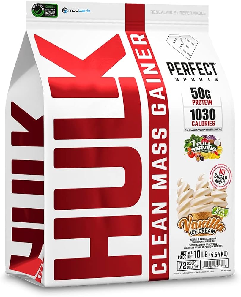 PERFECT SPORTS HULK CLEAN MASS GAINER 10LB