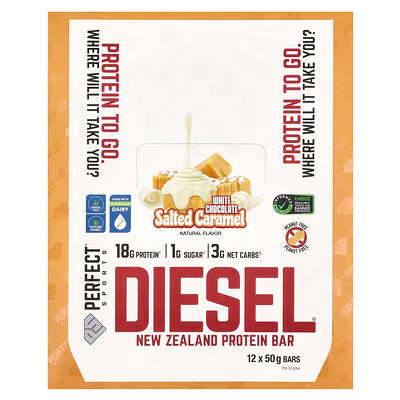 DIESEL PROTEIN BAR (PACK OF 12 X 50G)