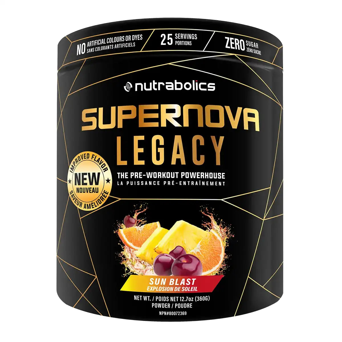 NUTRABOLICS SUPERNOVA LEGACY PRE-WORKOUT(25 SERVINGS)