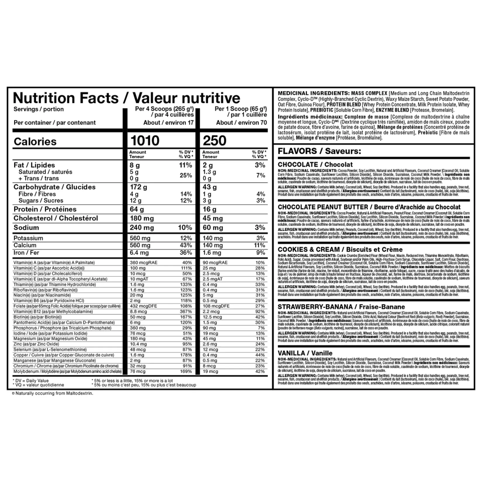 ALLMAX QUICKMASS 10LB