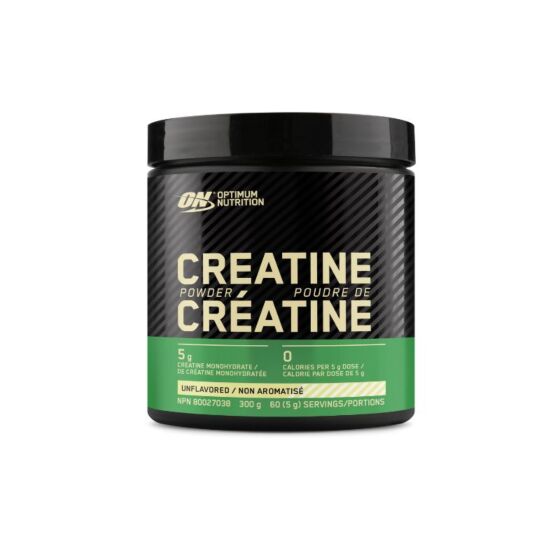 Optimum Nutrition 100% Pure Creatine Monohydrate Micronized Powder, Unflavored(300G)